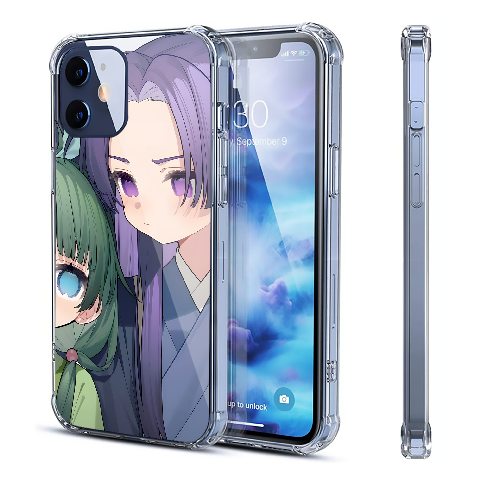 （画像用） 薬屋のひとりごと The Apothecary Diaries 【iPhone 12シリーズ対応】透明スマホケース（クリアソフトケース）